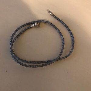 Gray pandora wrap bracelet